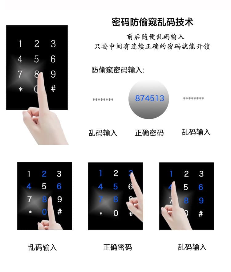 摩天仕智能锁 万能互换全自动智能锁 手机APP指纹锁
