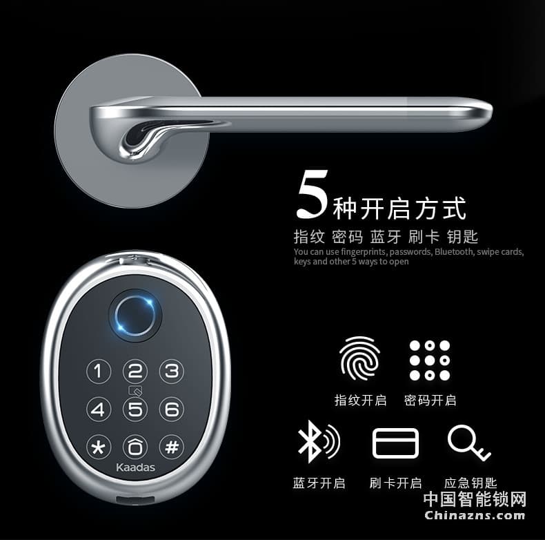 凯迪仕R9智能锁 室内分体锁 密码锁电子锁
