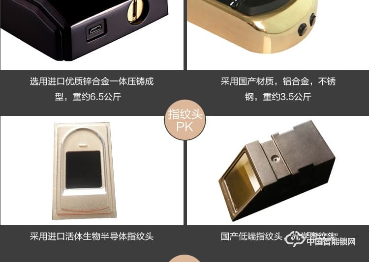 梵格尔指纹锁 防盗门智能锁密码刷卡电子锁