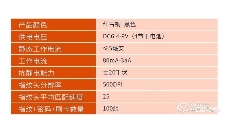 安尔发智能锁 家用指纹锁密码锁刷卡锁A700