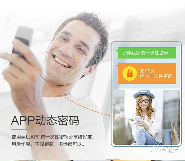 中霸智能锁 Z87智能指纹锁密码锁刷卡锁