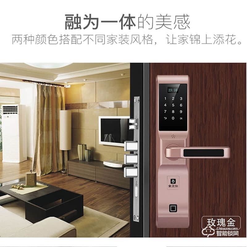 金卫仕智能锁 WS-I5家用防盗锁密码电子锁