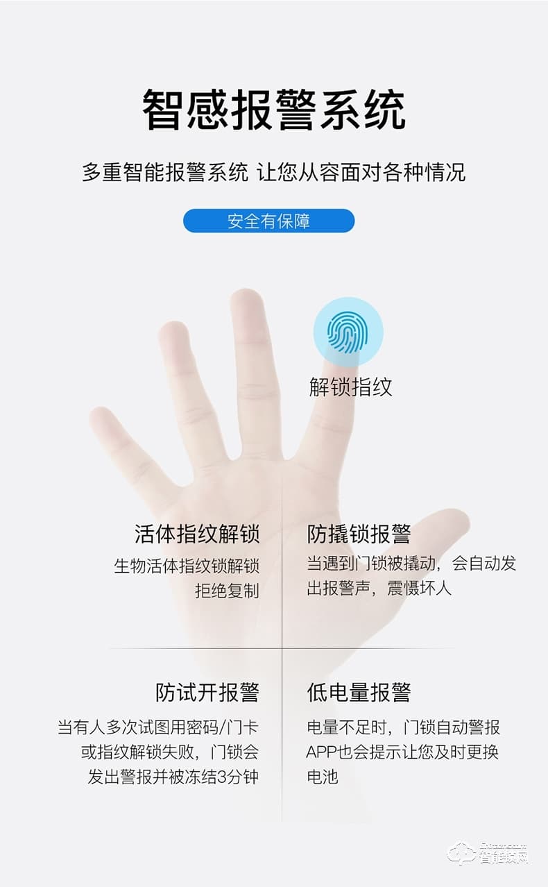 英德曼智能锁  E3云智能电子猫眼app监控拍照智能锁