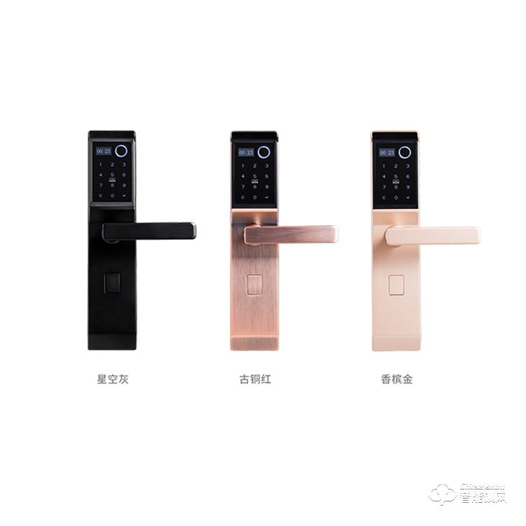 凯盾智能锁 F-105指纹识别开锁