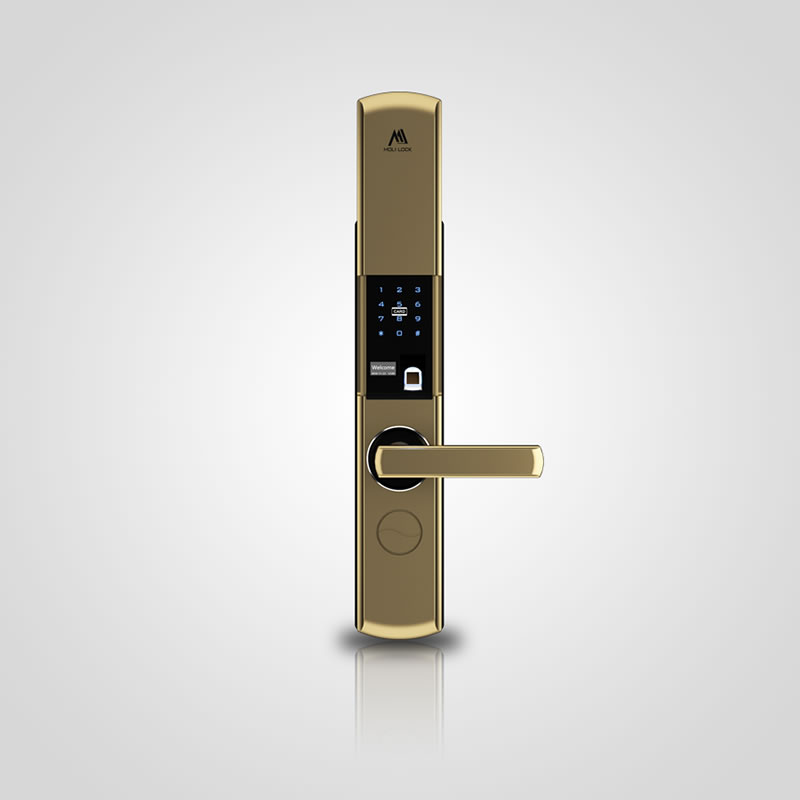 摩力智能锁 C163时尚滑盖智能密码锁