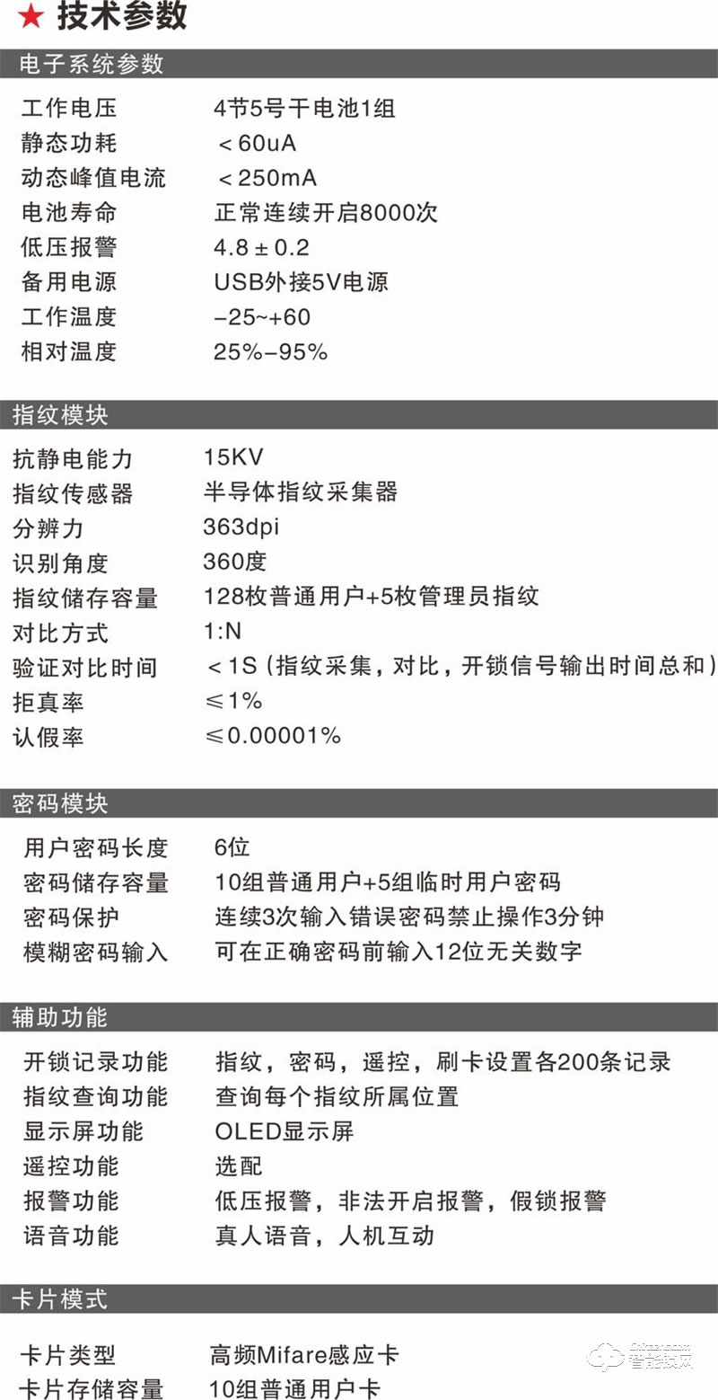 无敌虎智能锁 WDH-8850家用智能防盗门密码门锁