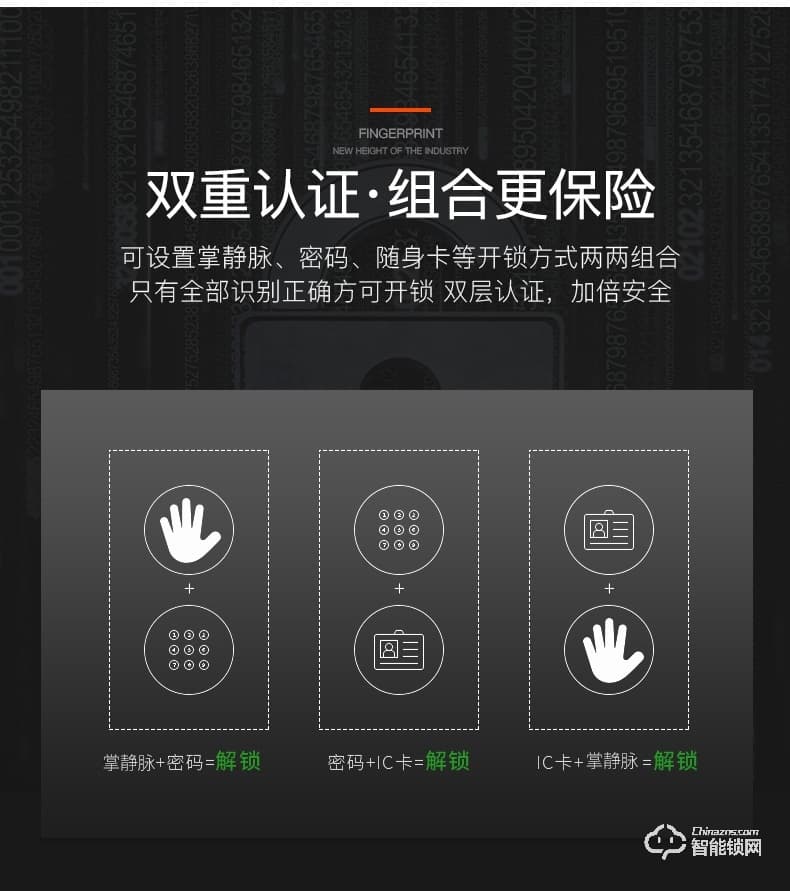 弘博汇智能锁 F6人脸识别自动防盗门锁