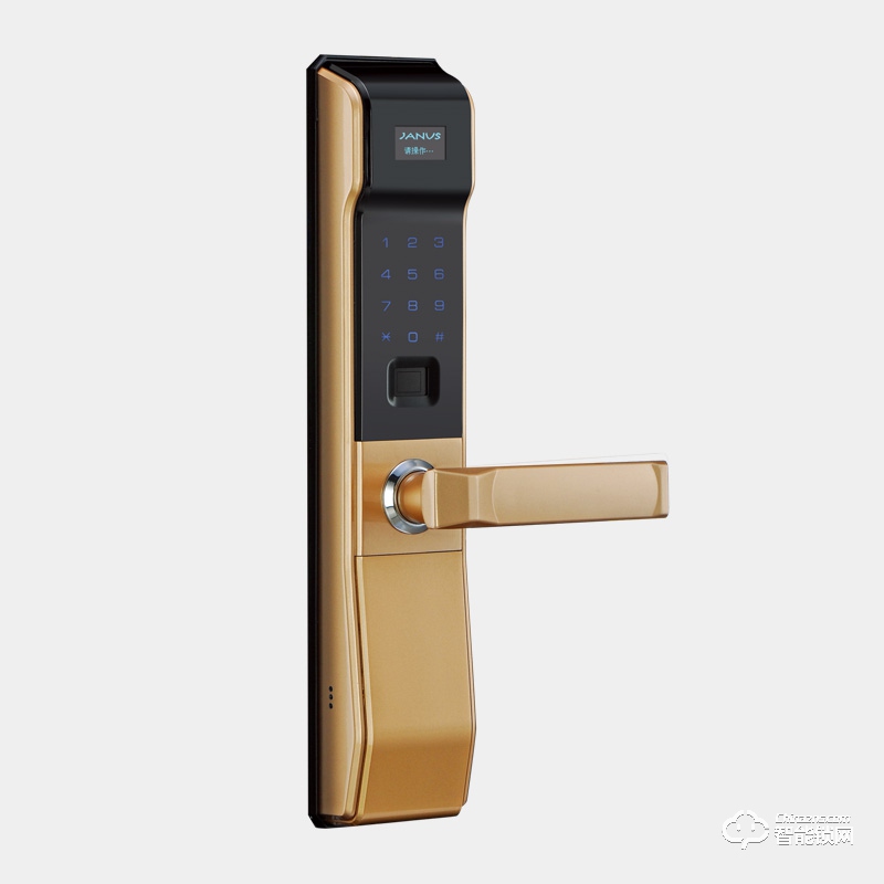 雅努斯智能锁 公寓门指纹密码锁