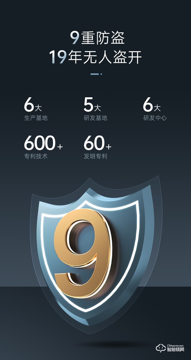王力智能锁XD107 指纹锁家用防盗门密码锁