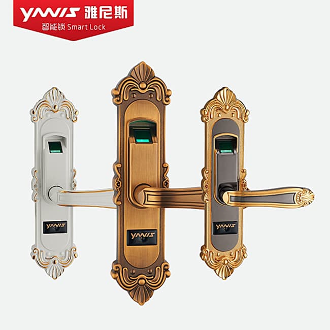 雅尼斯智能锁 家用指纹锁防盗锁